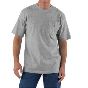 CARHATT Men Loose Tee Medium M Loose Fit Heavyweight Short-Sleeve Pocket T-Shirt